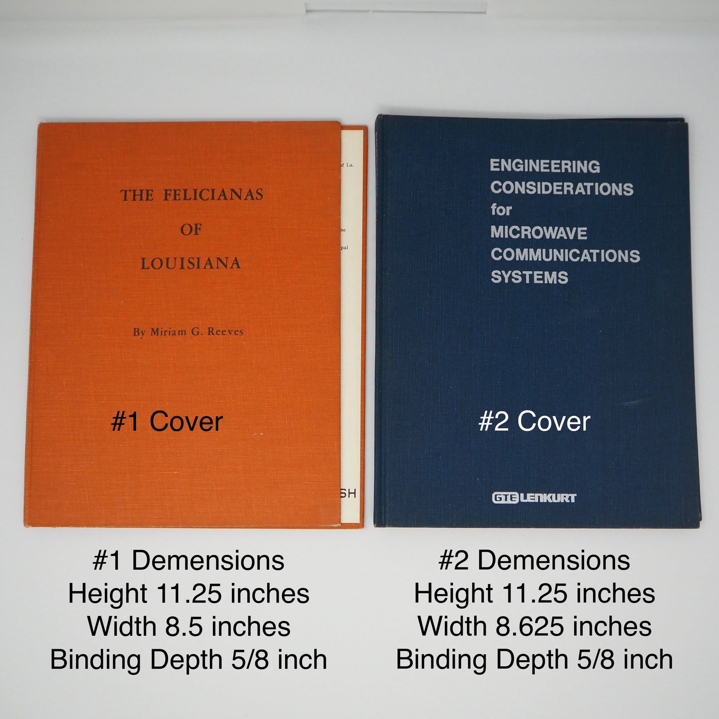 Vintage Distressed Book Covers, 4-11 inches tall, Full of Character, Front & Back, Attached Spines