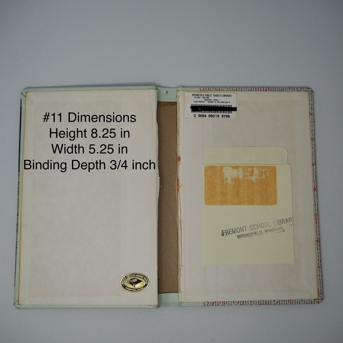 Vintage Distressed Book Covers, 4-11 inches tall, Full of Character, Front & Back, Attached Spines